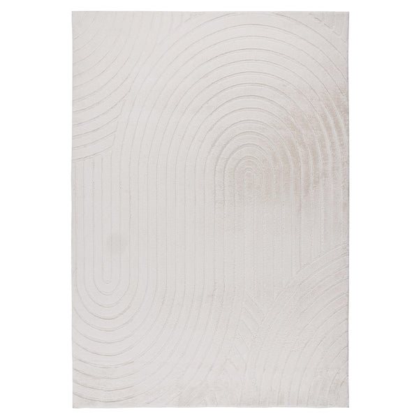 COMFORT Tapis doux à motif écru - 160x230 cm