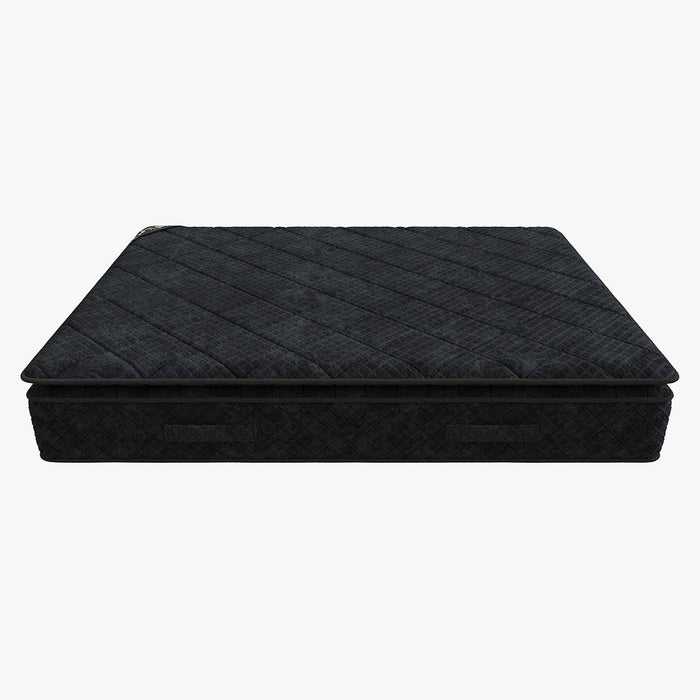 DUBAI BLACK Matelas mémoire de forme et ressorts ensachés 160x200 cm épaisseur 33 cm
