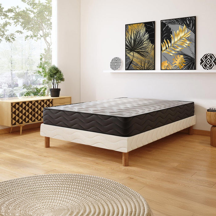 EDEN Ensemble sommier + matelas 20 cm 140x190