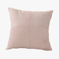 ISYS Coussin carré en tissu côtelé beige 45x45 cm