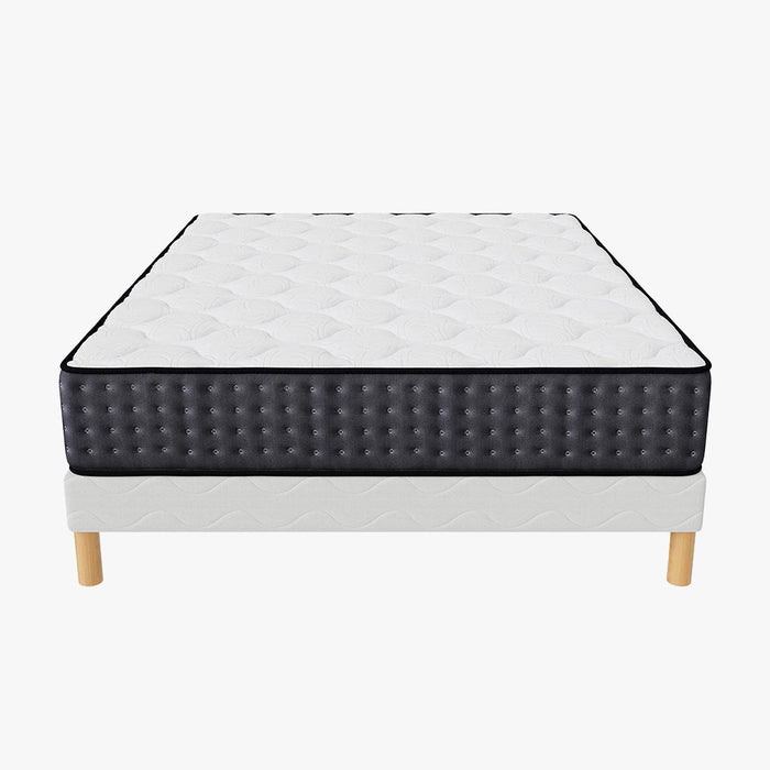 KENAN Ensemble sommier + matelas 26 cm 140x190