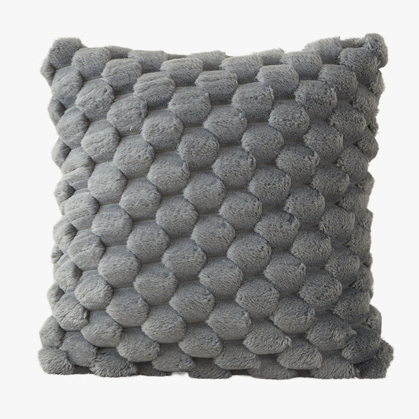 MEYS Coussin carré en tissu gris 45x45 cm