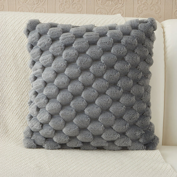 MEYS Coussin carré en tissu gris 45x45 cm