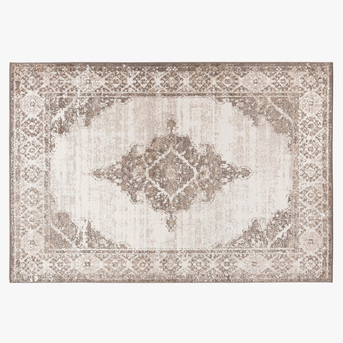 MILAS Tapis oriental en tissu beige - 120x170 cm