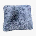 PERLA Coussin carré en tissu bleu 42x42 cm