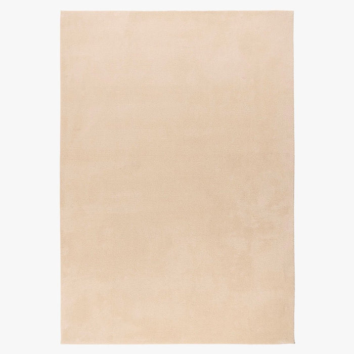 RELAX Tapis en tissu doux beige - 120x160 cm