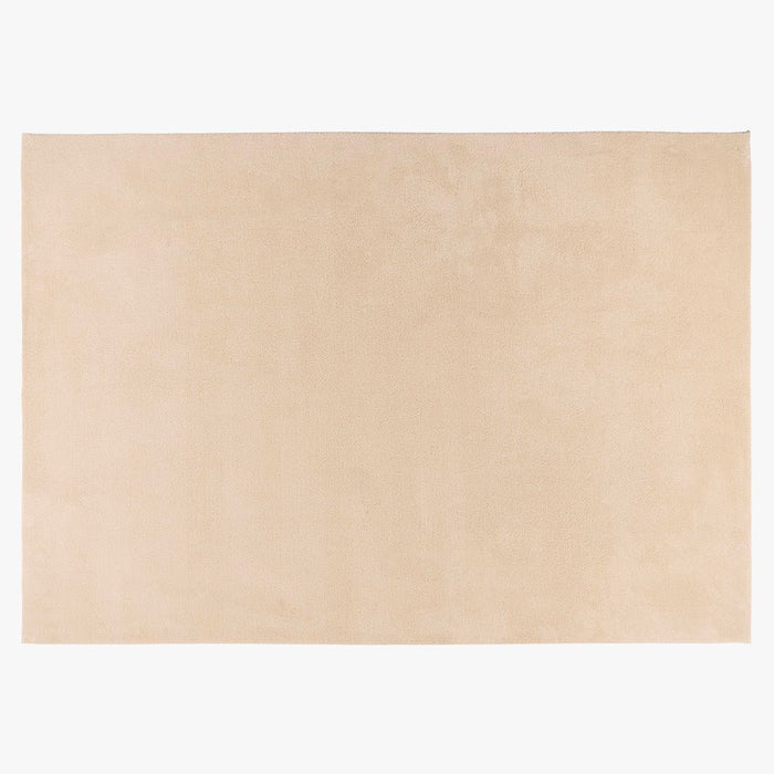 RELAX Tapis en tissu doux beige - 120x160 cm