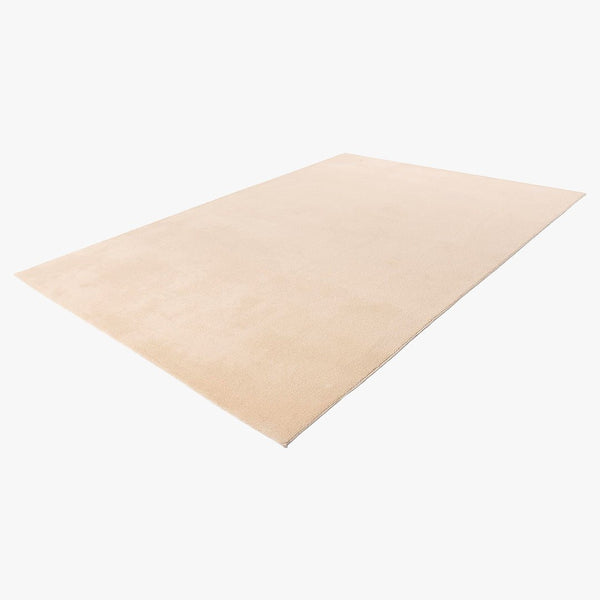 RELAX Tapis en tissu doux beige - 160x220 cm
