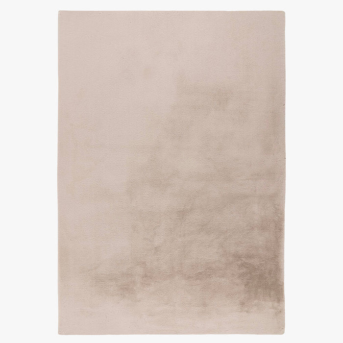 SPIRIT Tapis en tissu doux taupe clair - 160x230 cm