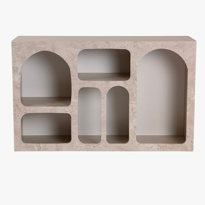 VERA Console avec 6 niches beige 120 cm – Consoles – vue 2