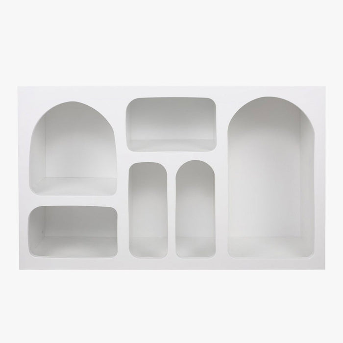 VERA Console avec 6 niches blanc 120 cm – Consoles – vue 2