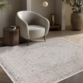 VISTA Tapis oriental blanc écru et beige - 160x230 cm