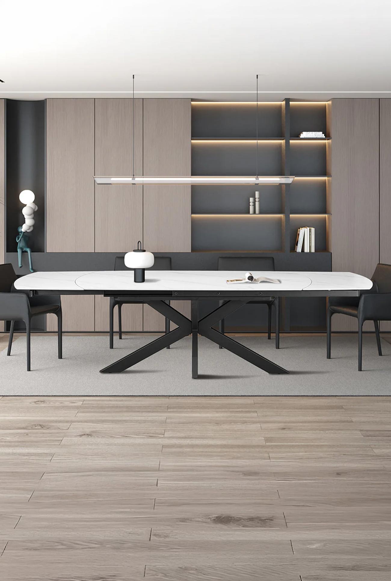 ARES - Tables à manger extensibles 160 à 240 cm - Mobilier Deco