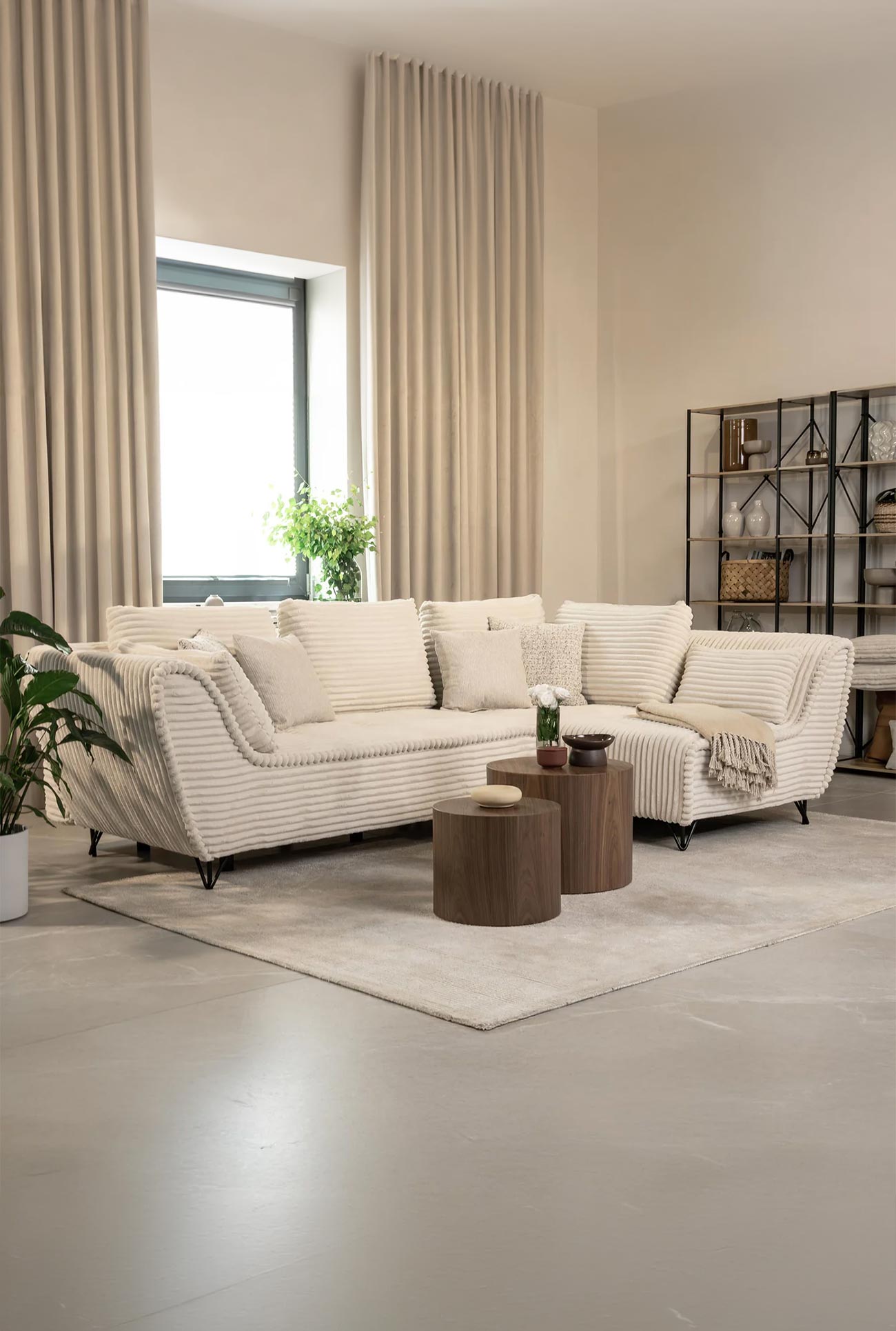 SEYNA - Canapés d'angle convertibles avec coffre - Mobilier Deco