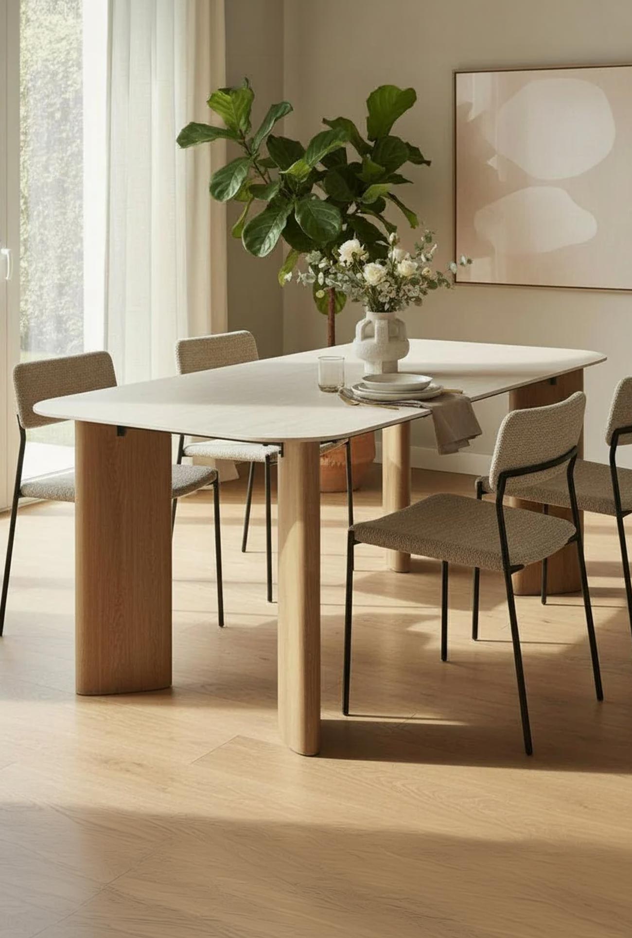 TIANA - Tables à manger & tables basses en céramique - Mobilier Deco