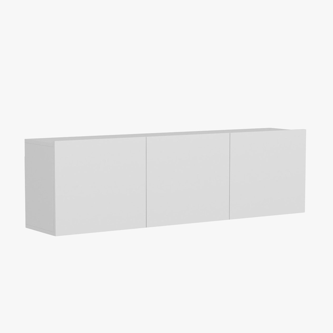 RONA Meuble TV 3 portes blanc