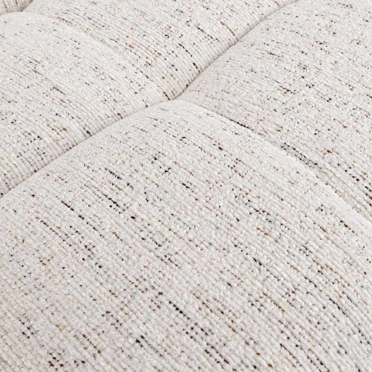 RUBY Canapé d'angle en tissu beige - Angle droit