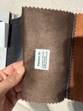LYGIE Canapé d'angle convertible avec coffre en velours marron - Angle droit ELEMENT 25