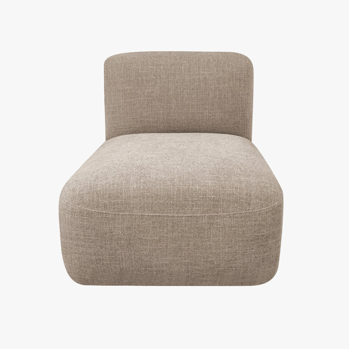 ALMA Canapé d'angle modulable en tissu beige - Canapés d'angle - Mobilier Deco