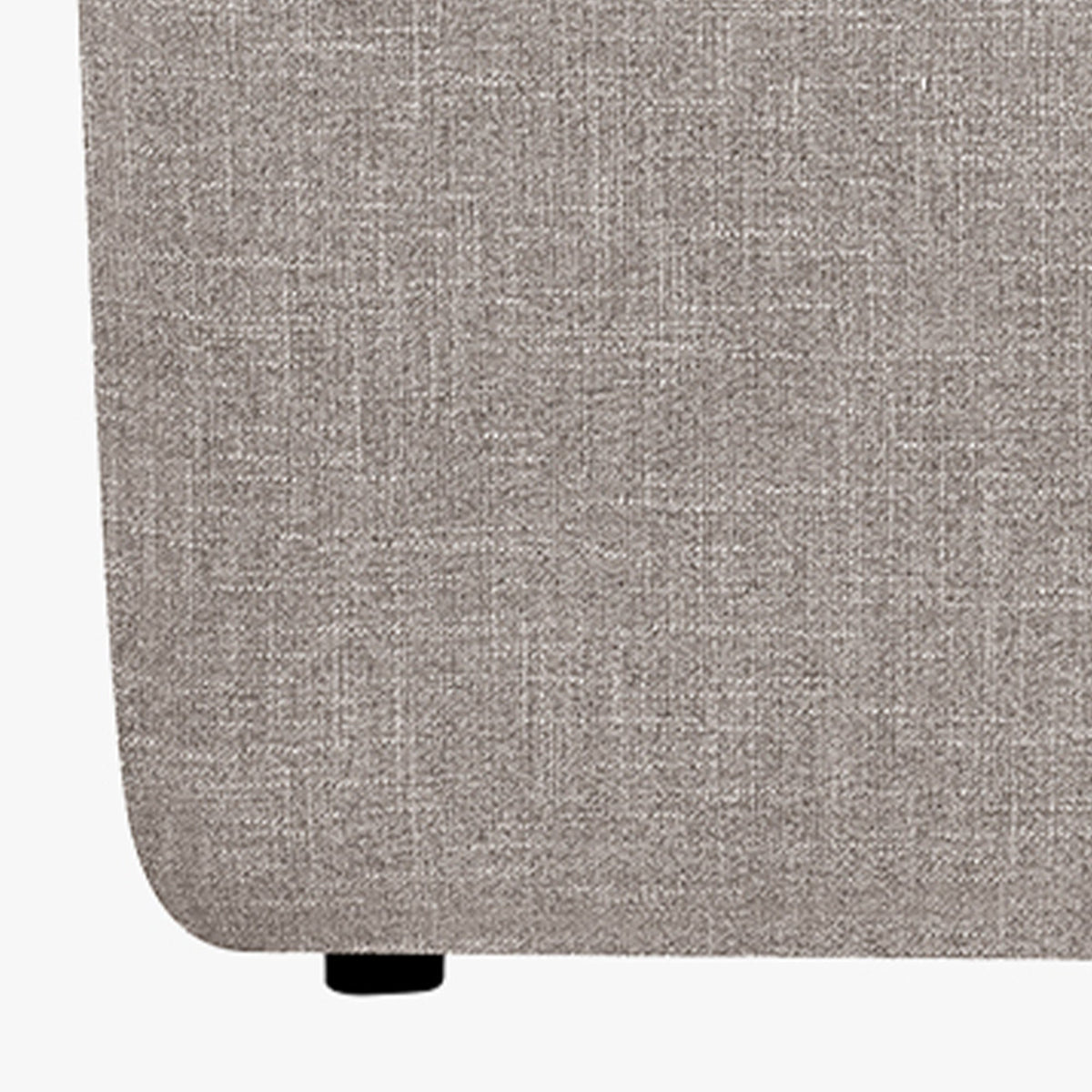 ALMA Canapé d'angle modulable en tissu taupe - Canapés d'angle - Mobilier Deco