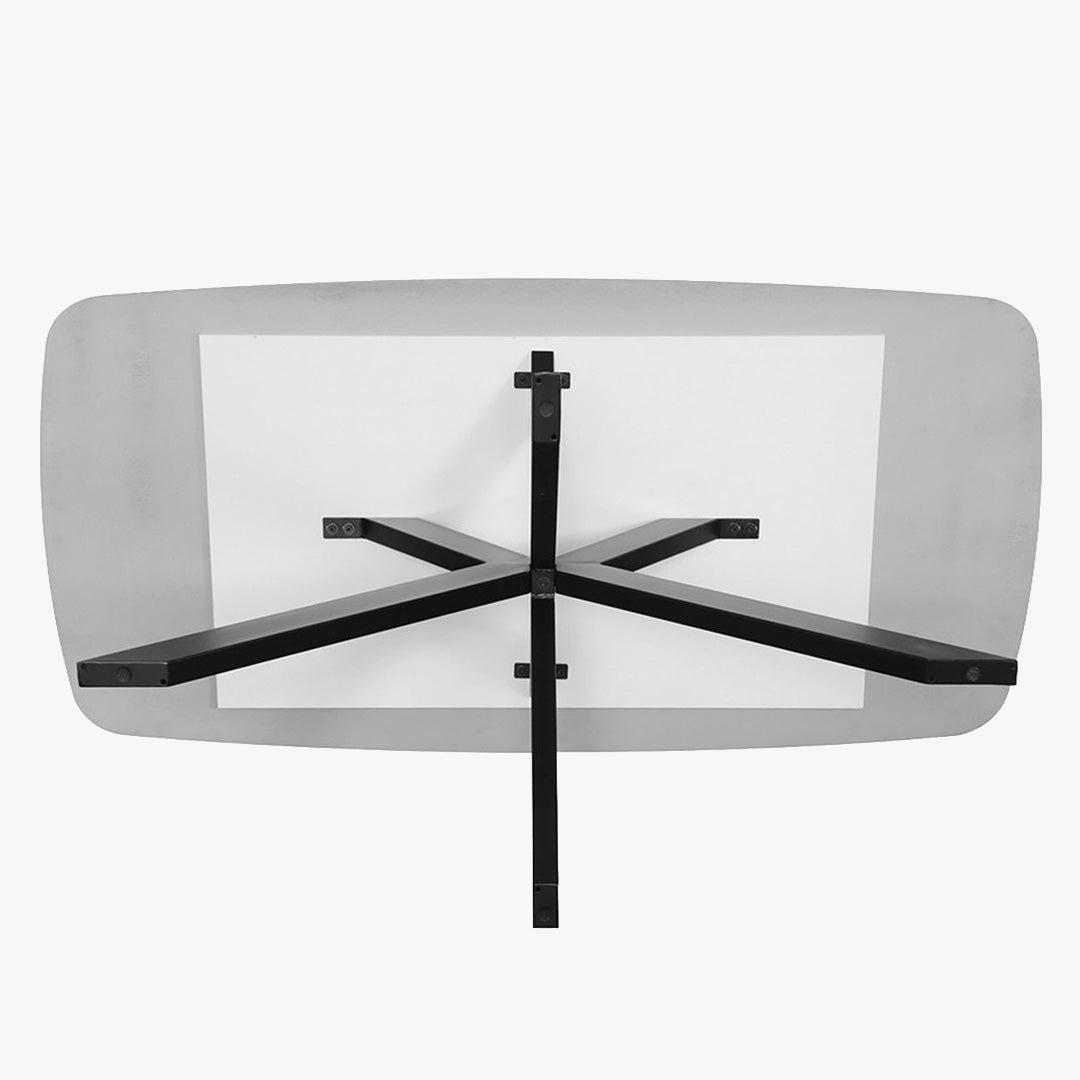 APOLLO XL Table à manger en pierre frittée beige 180 cm - Table à manger - Mobilier Deco