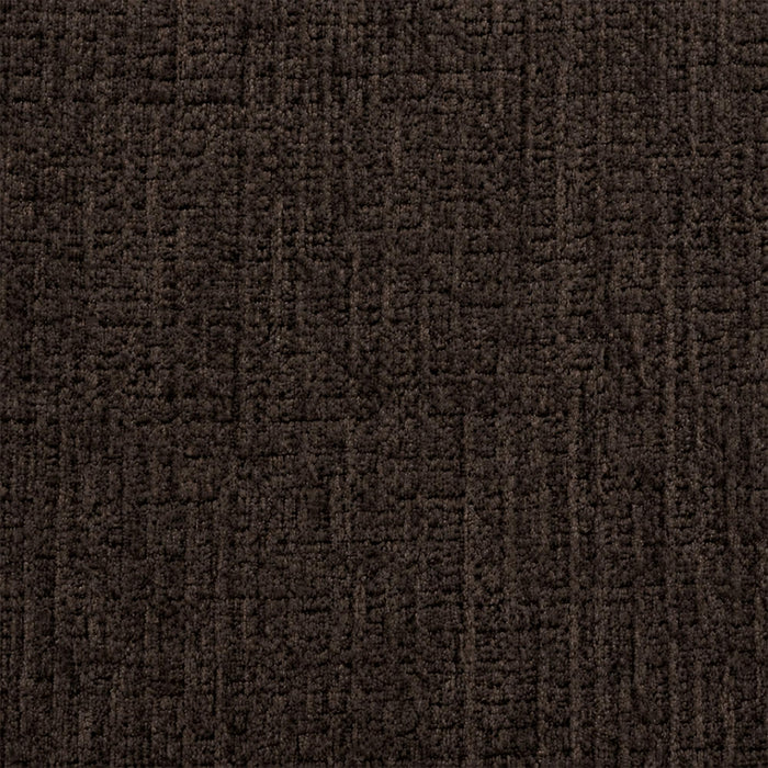 BELIZ Canapé d'angle en tissu marron foncé - Angle droit