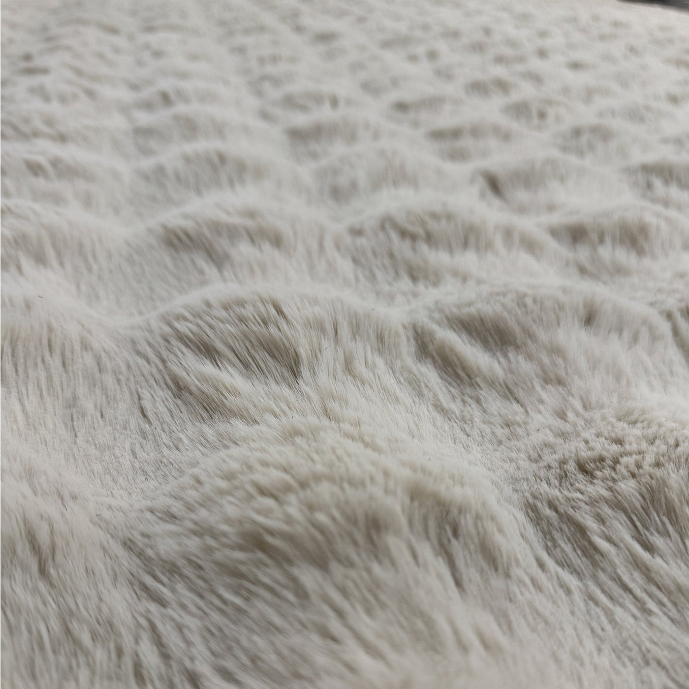 BUBBLE Tapis tissu doux à relief beige - 160x230 - Tapis - Mobilier Deco