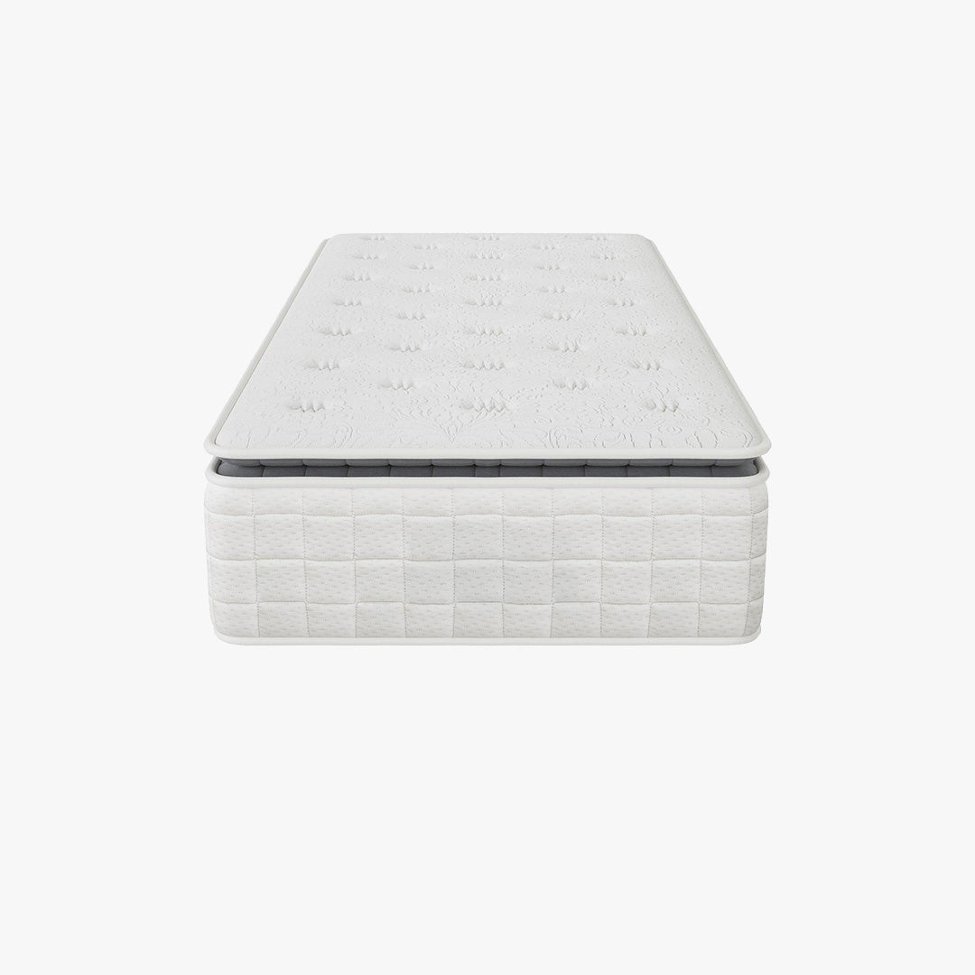 CACHEMIRE Matelas ressorts ensachés 90x190 cm épaisseur 28 cm - Matelas - Mobilier Deco