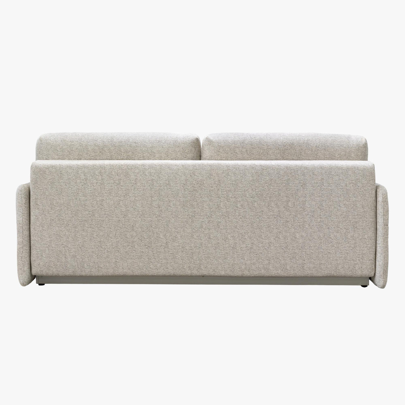 CARLA Canapé 3 places convertible en tissu beige - Canapés convertibles - Mobilier Deco