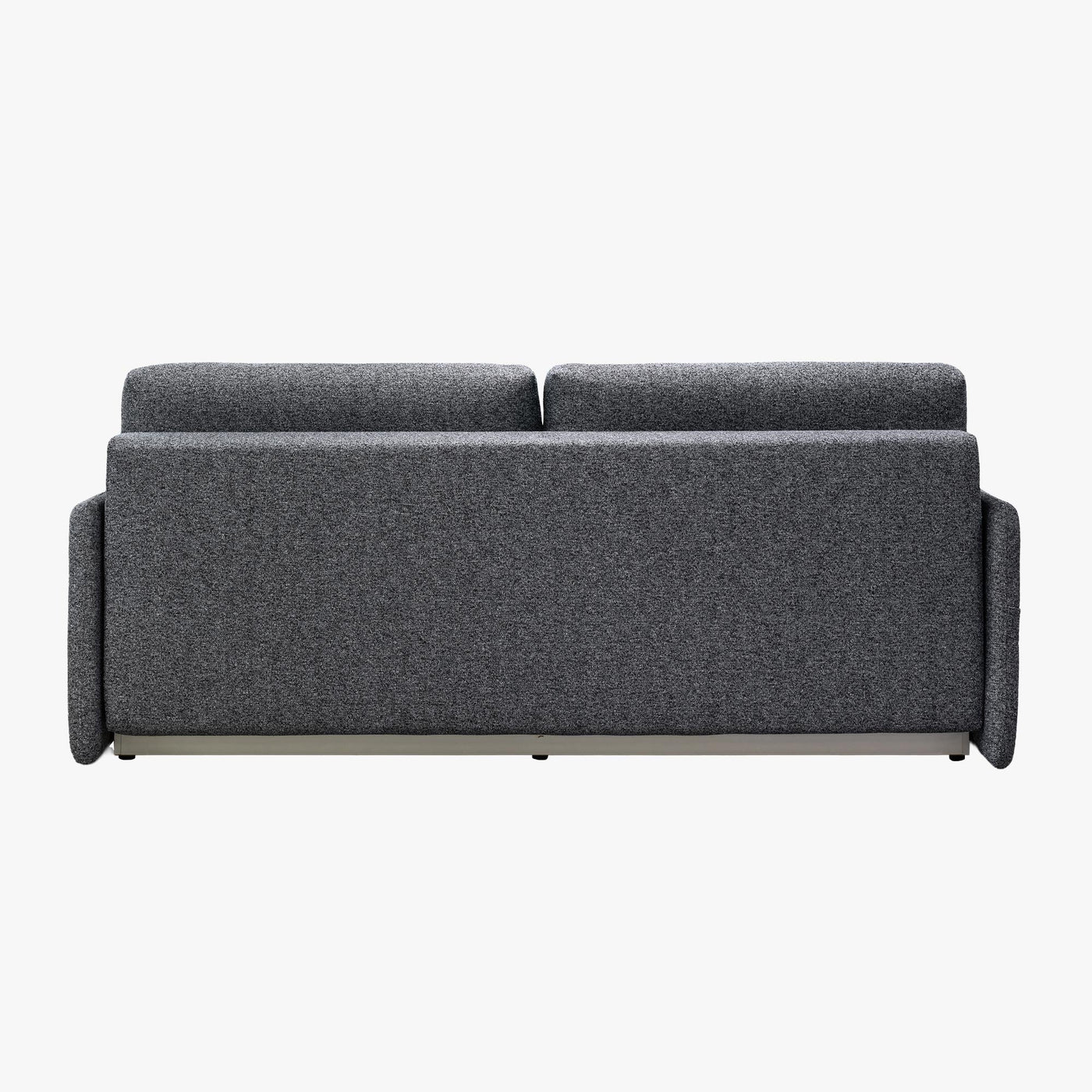 CARLA Canapé 3 places convertible en tissu gris - Canapés convertibles - Mobilier Deco