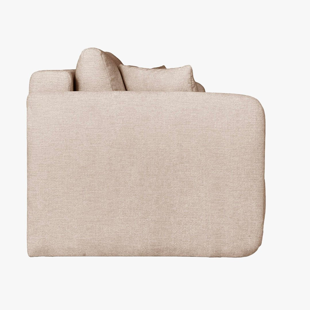 CELSY Canapé 3 places convertible avec coffre en tissu beige - Canapés convertibles - Mobilier Deco