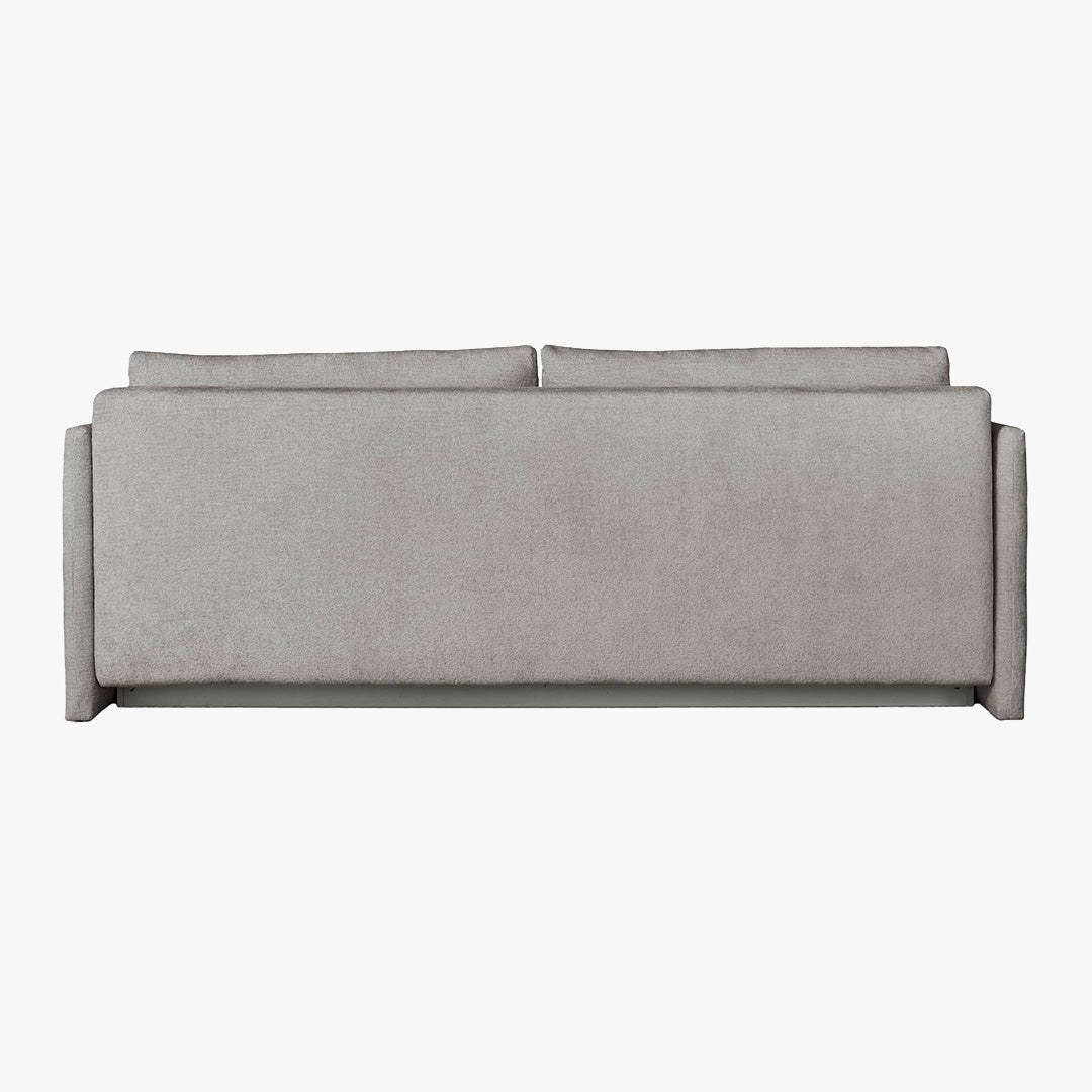 CELSY Canapé 3 places convertible avec coffre en tissu gris - Canapés convertibles - Mobilier Deco