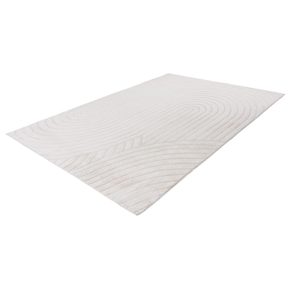 COMFORT Tapis doux à motif écru - 160x230 cm