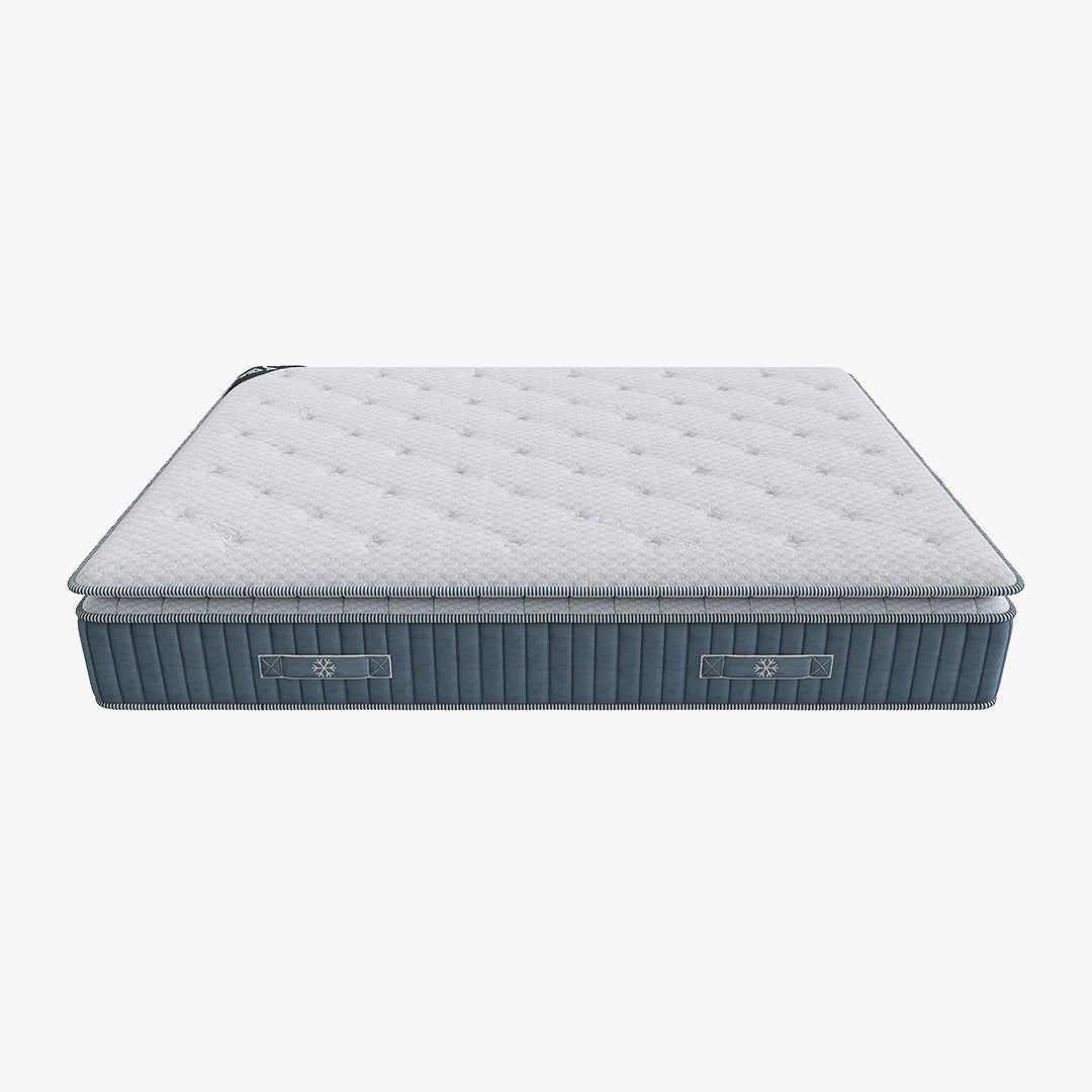 COOL MAX Matelas mémoire de forme et ressorts ensachés 160x200 cm épaisseur 31 cm - Matelas - Mobilier Deco