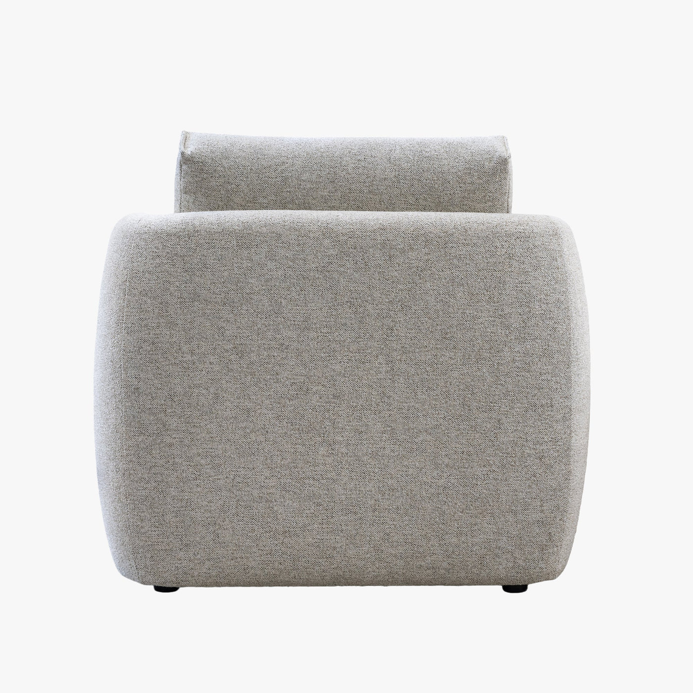 DAYLA Fauteuil en tissu beige - Fauteuils - Mobilier Deco