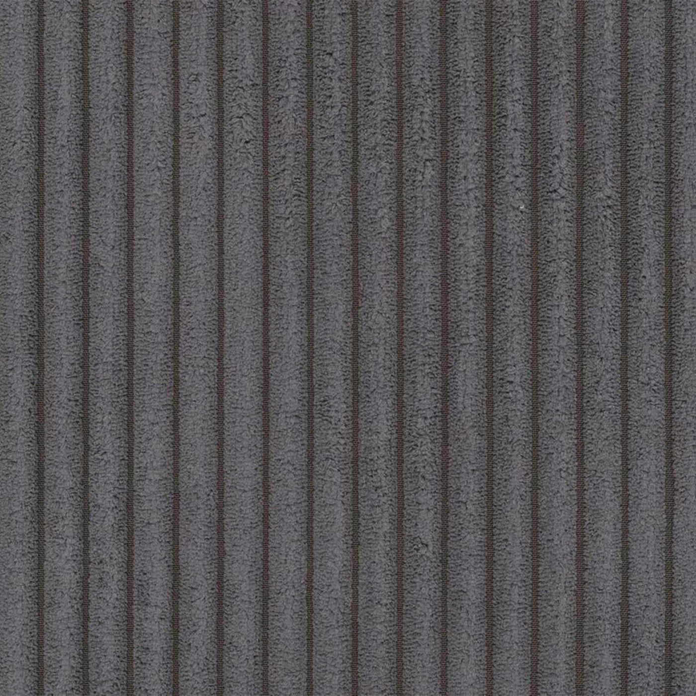 EMILIA Canapé d'angle convertible avec coffre en velours côtelé anthracite - Angle gauche - Canapé d'angle convertible - Mobilier Deco