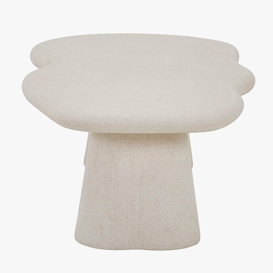 FARO Table basse couleur ciment 130 cm - Table basse - Mobilier Deco