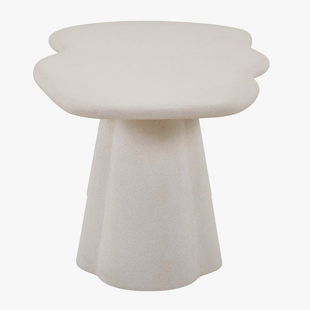 FARO XL Table à manger couleur ciment 220 cm - Table à manger - Mobilier Deco