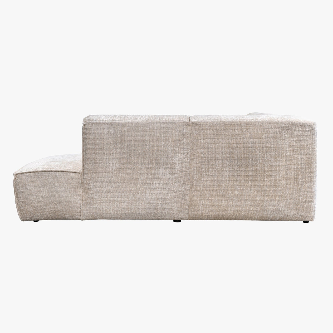 GIULIA XL Canapé d'angle en tissu beige - Angle droit - Canapés d'angle - Mobilier Deco