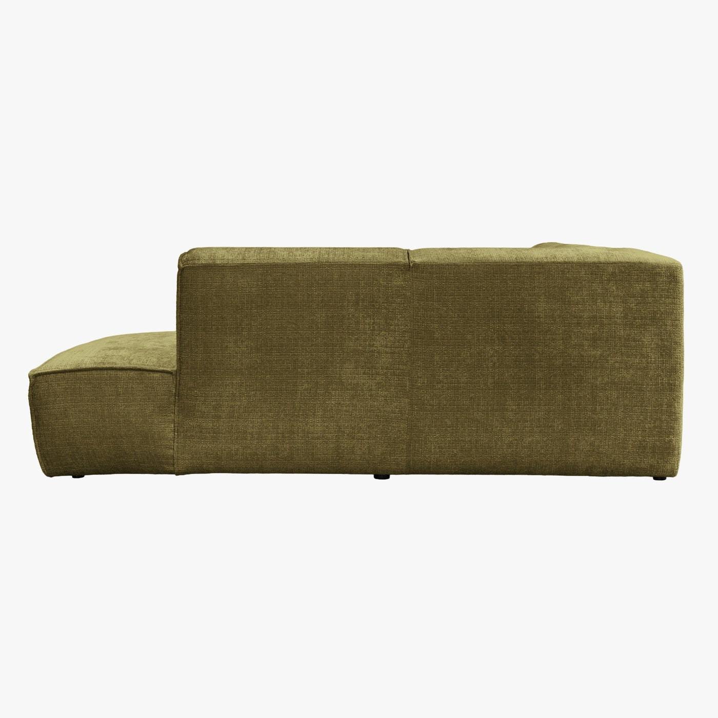 GIULIA XL Canapé d'angle en tissu vert - Angle droit - Canapés d'angle - Mobilier Deco