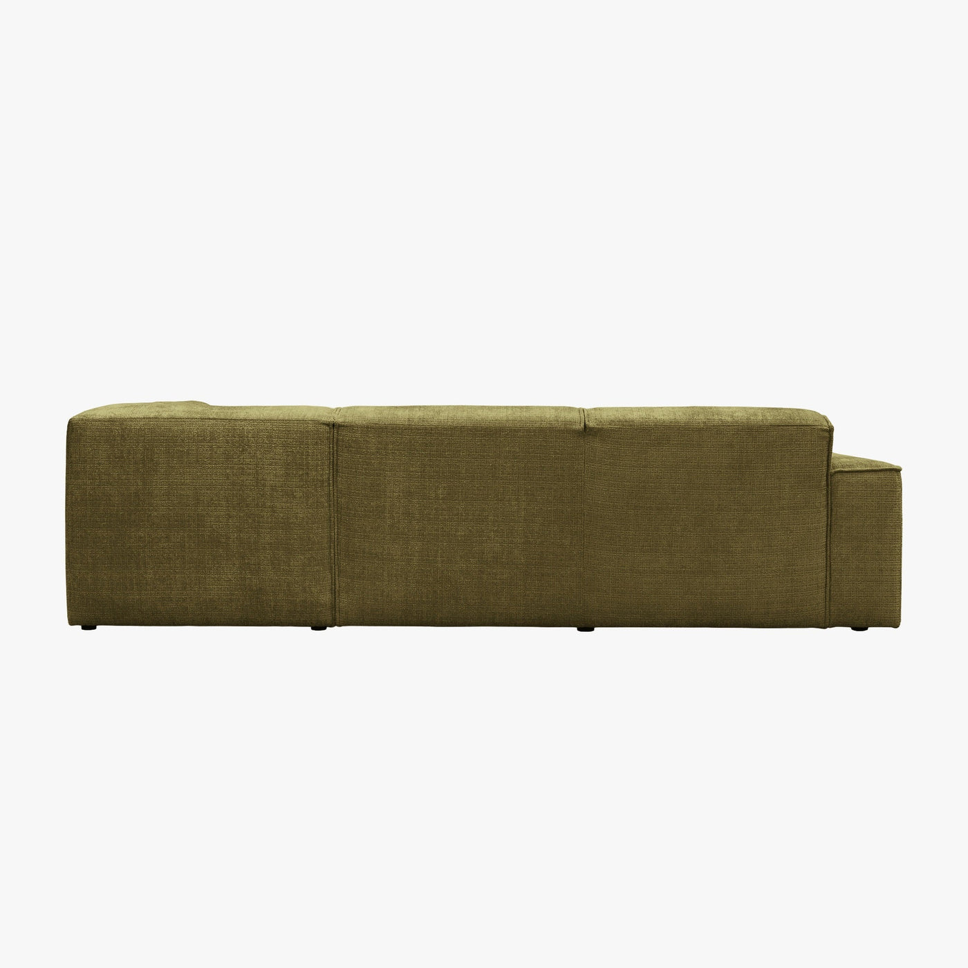 GIULIA XL Canapé d'angle en tissu vert - Angle droit - Canapés d'angle - Mobilier Deco