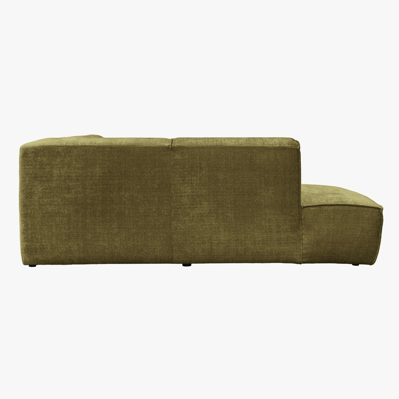 GIULIA XL Canapé d'angle en tissu vert - Angle gauche - Canapés d'angle - Mobilier Deco