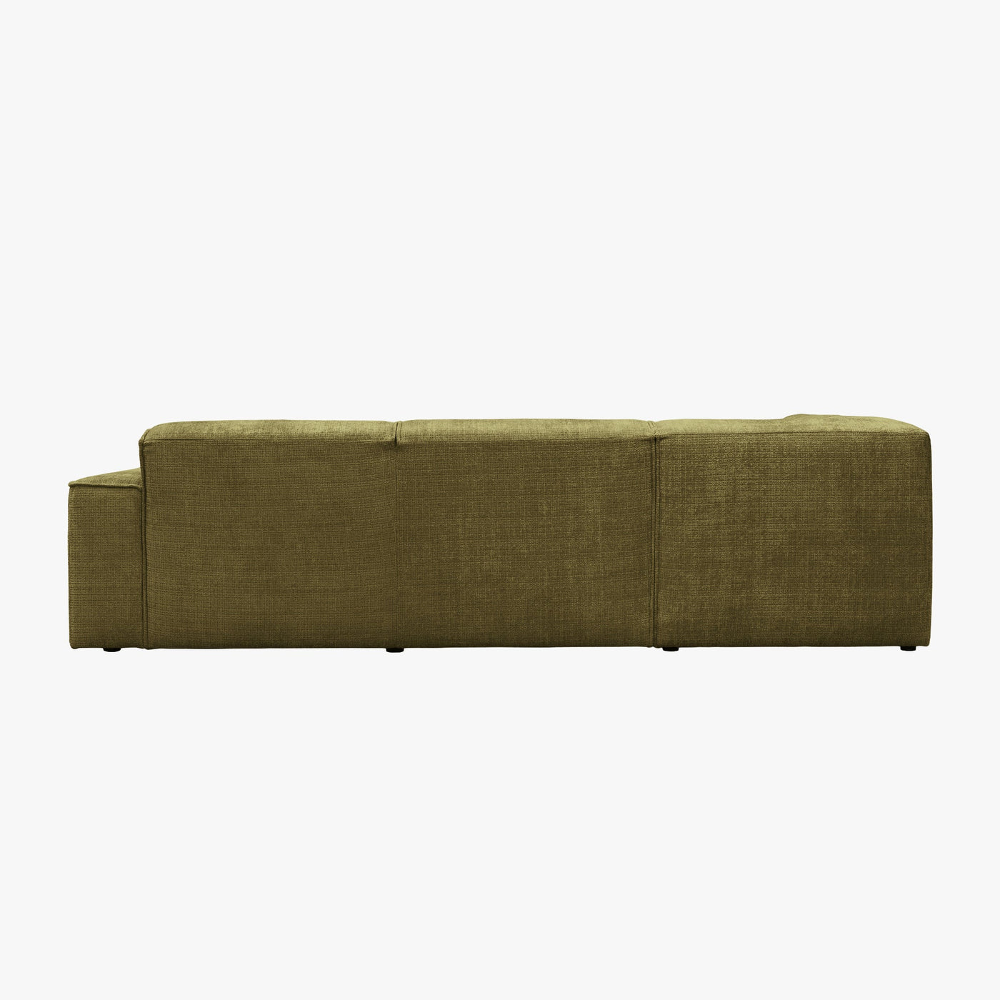 GIULIA XL Canapé d'angle en tissu vert - Angle gauche - Canapés d'angle - Mobilier Deco