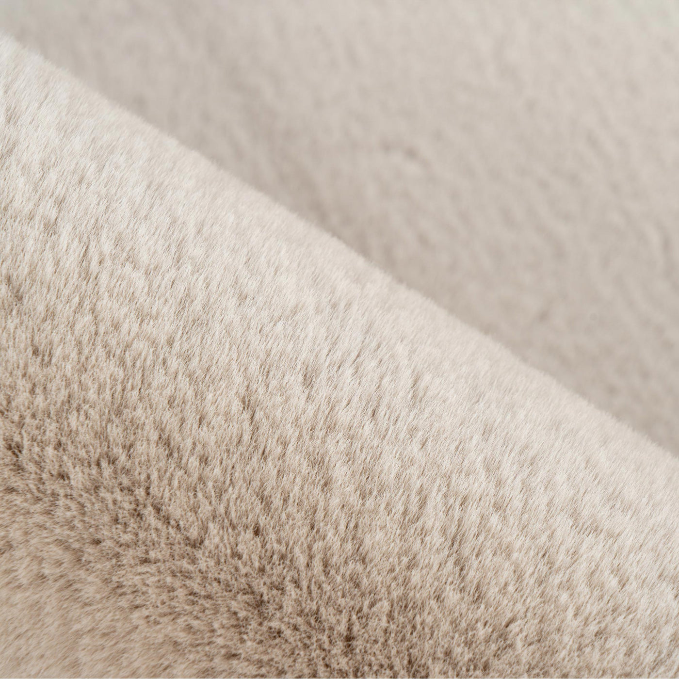 HEAVEN Tapis en tissu doux taupe clair - 160x230 cm - Tapis - Mobilier Deco