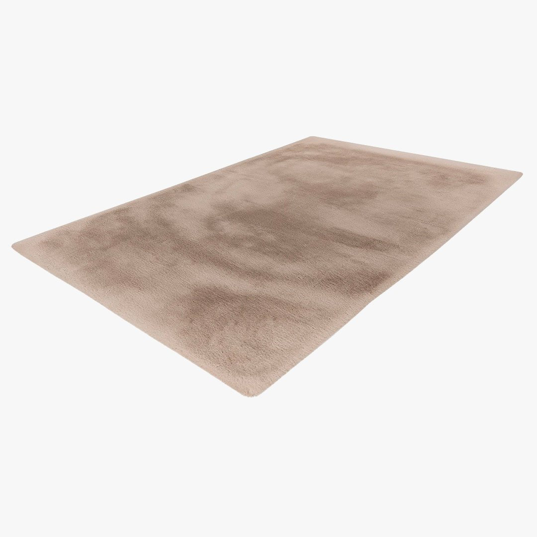HEAVEN Tapis en tissu doux taupe clair - 160x230 cm - Tapis - Mobilier Deco