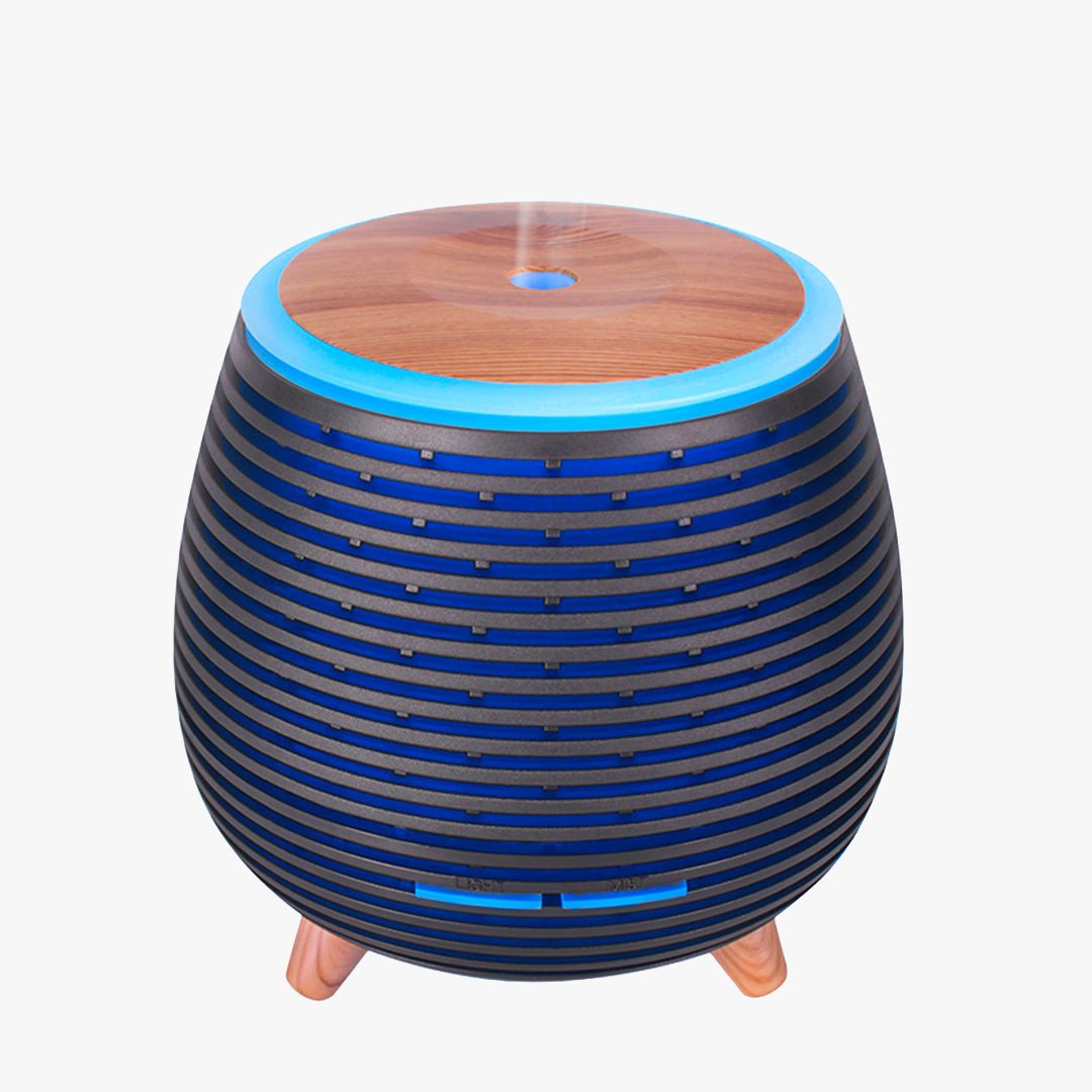 HELYR Diffuseur d'huiles essentielles à LED noir - Diffuseurs - Mobilier Deco
