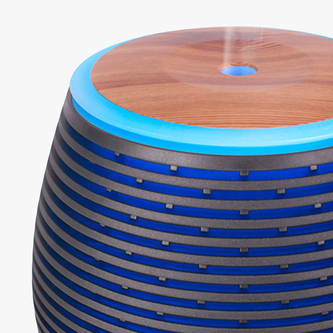 HELYR Diffuseur d'huiles essentielles à LED noir - Diffuseurs - Mobilier Deco