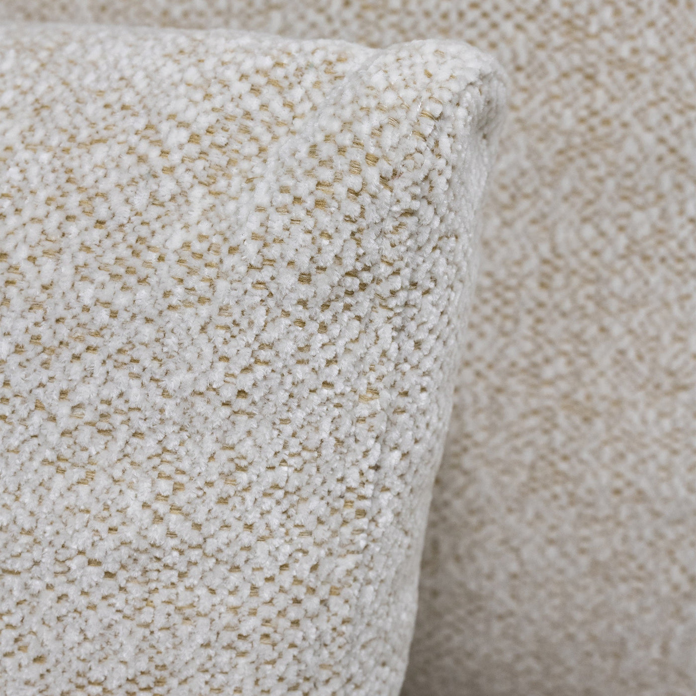 HILONA XL Canapé d'angle en tissu beige - Angle gauche - Canapés d'angle - Mobilier Deco