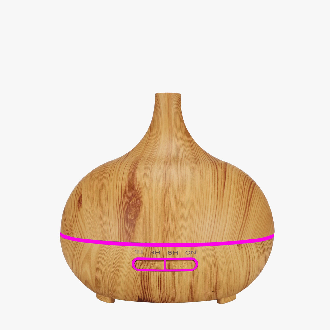 ILAYA Diffuseur d'huiles essentielles couleur bois à LED - Diffuseurs - Mobilier Deco