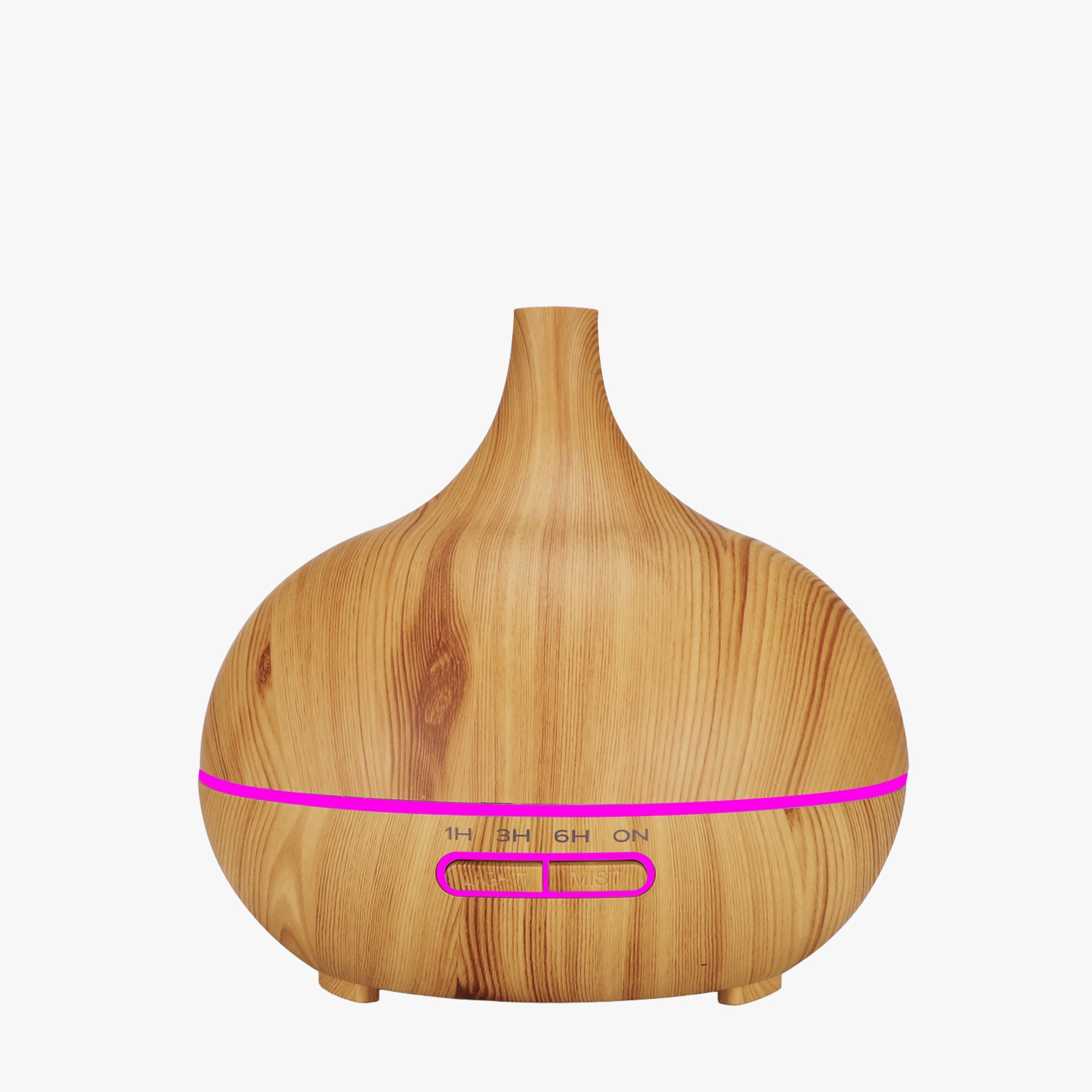 ILAYA Diffuseur d'huiles essentielles couleur bois à LED - Diffuseurs - Mobilier Deco